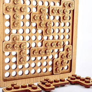 Ultra-difficult Hell Wooden Special-shaped Puzzle