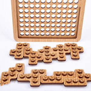 Ultra-difficult Hell Wooden Special-shaped Puzzle