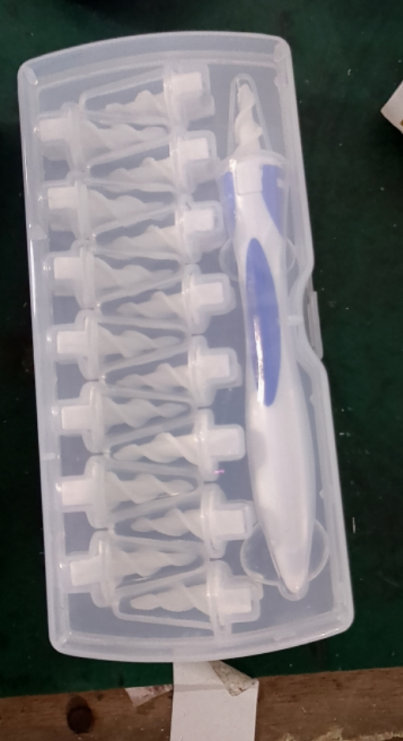 Ear Cleaner 16 Replacement Tips Earpick Easy Ear Wax Remover Spiral Earwax Cleaner Health Ear Cleaner Hearing Aid Ear Care Tools