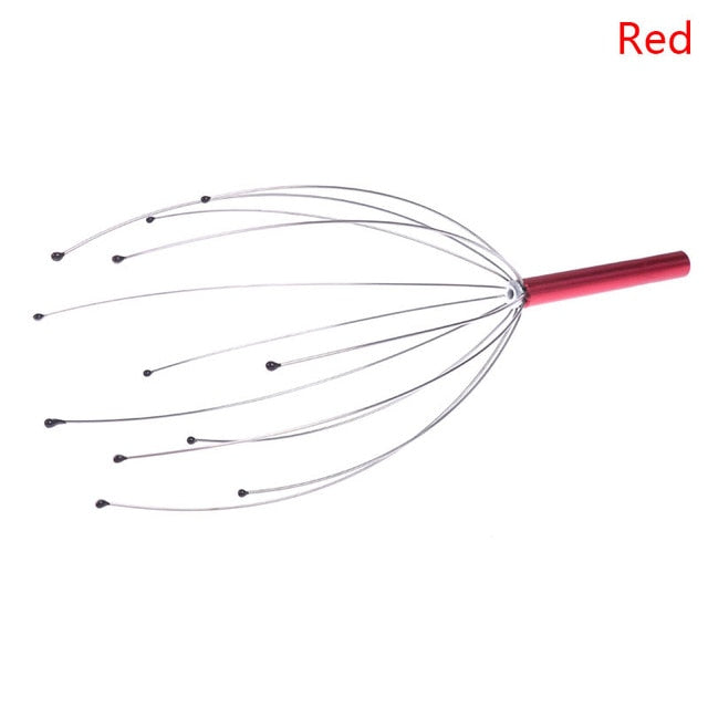 Head Hair Massage Scratcher, Gentle Beads, Stress Relief, Deep Relaxation